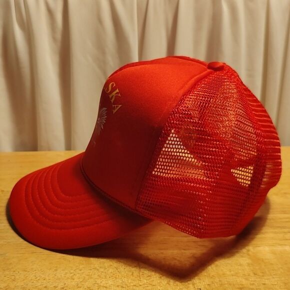 Vintage Polska Poland Trucker Snapback Hat - Picture 3 of 7